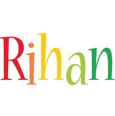Rihan birthday logo