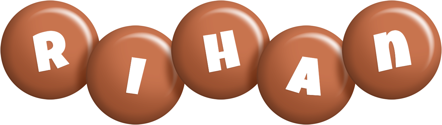 Rihan candy-brown logo