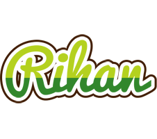 Rihan golfing logo