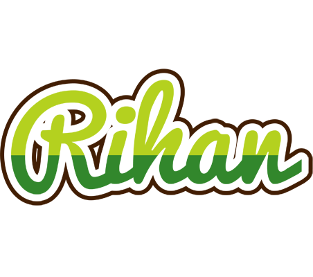 Rihan golfing logo