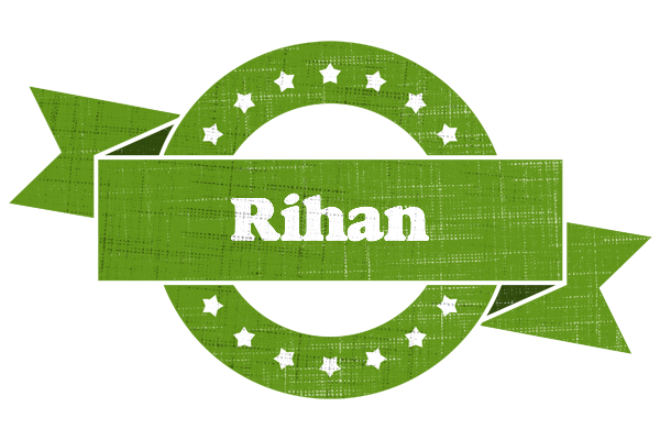 Rihan natural logo
