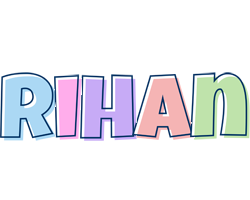 Rihan pastel logo