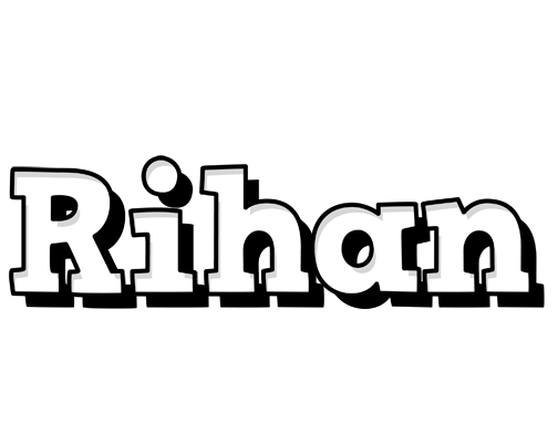Rihan snowing logo