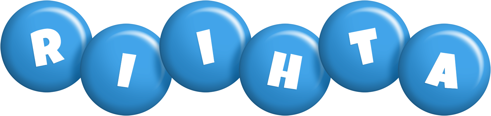 Riihta candy-blue logo