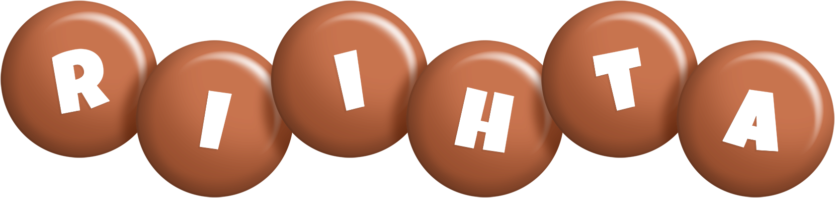 Riihta candy-brown logo