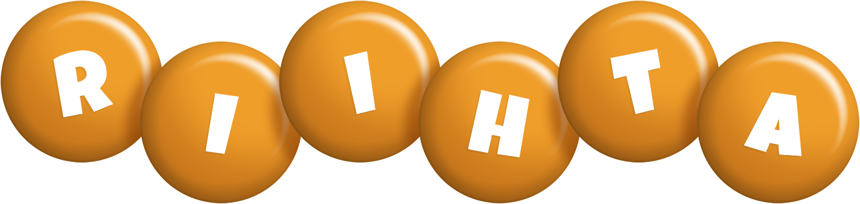 Riihta candy-orange logo