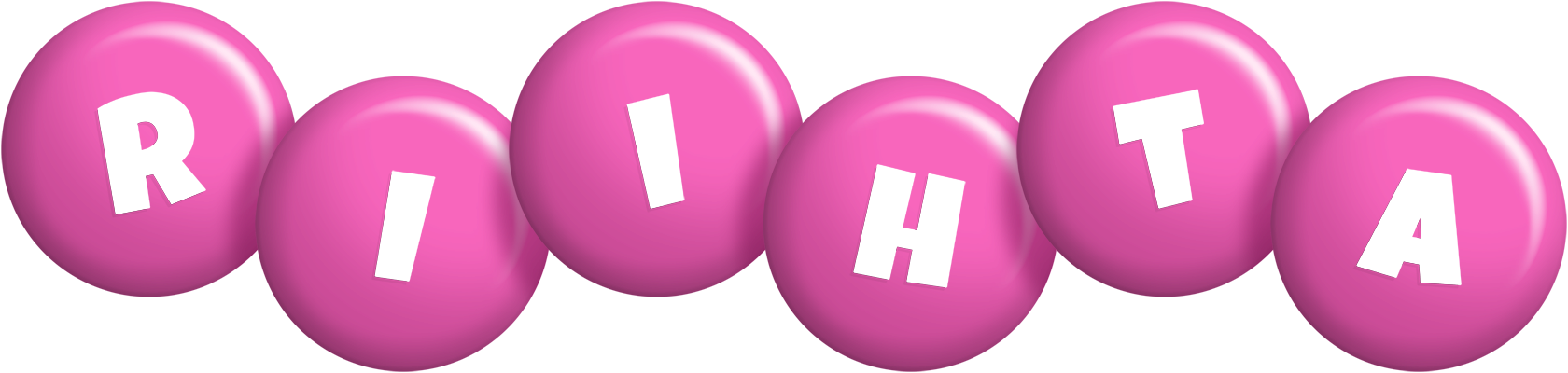 Riihta candy-pink logo