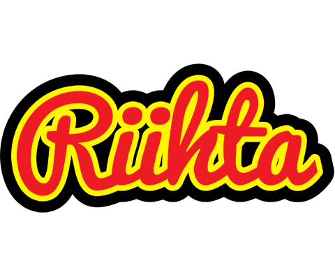 Riihta fireman logo