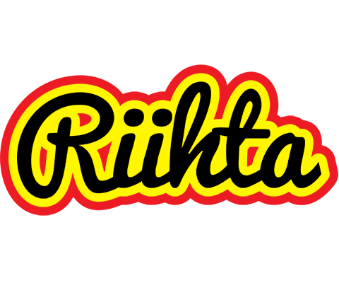 Riihta flaming logo