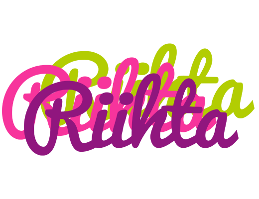 Riihta flowers logo
