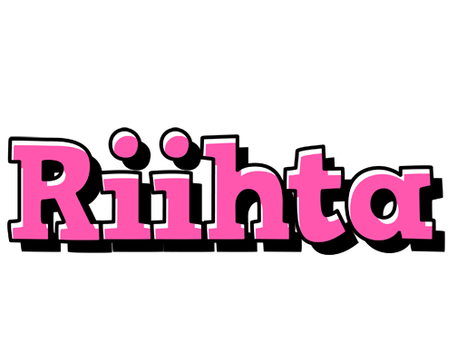 Riihta girlish logo