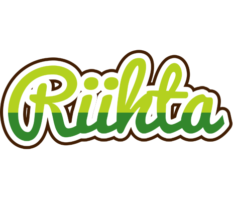 Riihta golfing logo