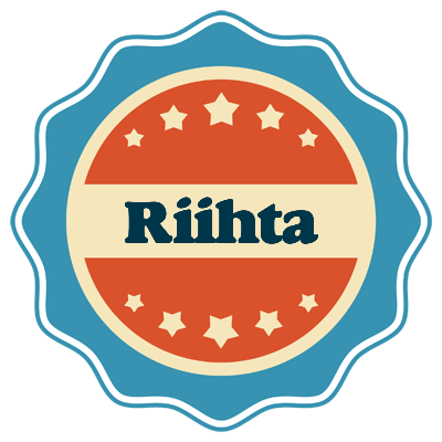 Riihta labels logo