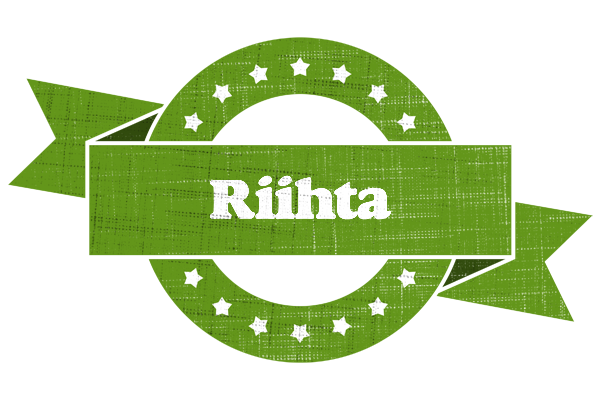 Riihta natural logo