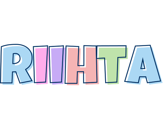 Riihta pastel logo