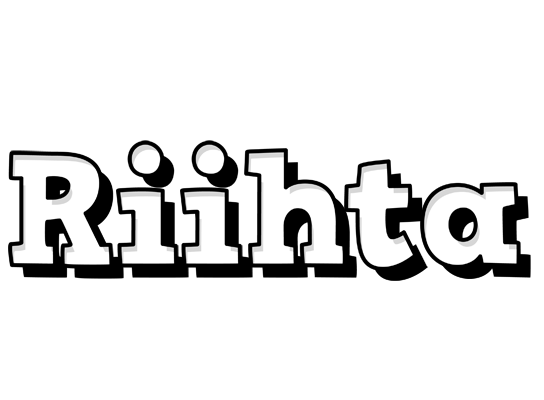 Riihta snowing logo