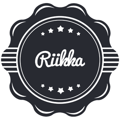 Riikka badge logo