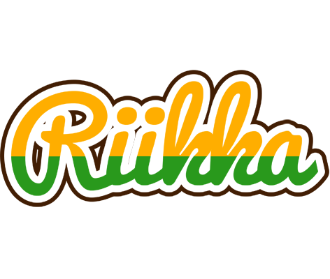 Riikka banana logo