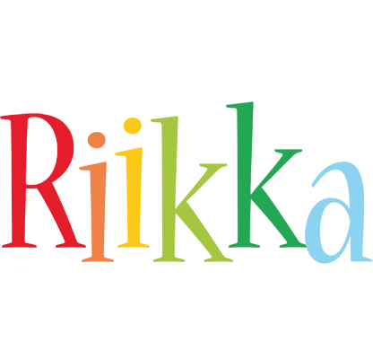 Riikka birthday logo