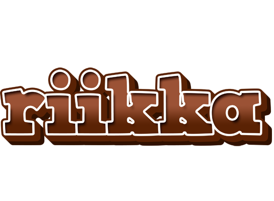 Riikka brownie logo