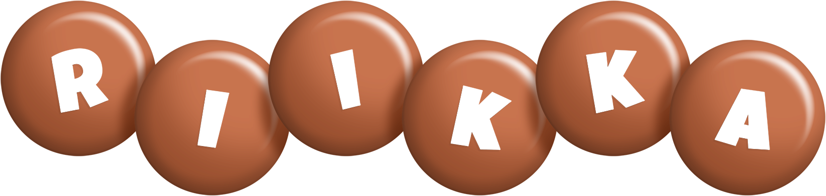 Riikka candy-brown logo