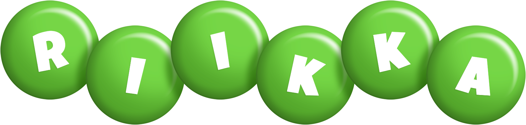 Riikka candy-green logo