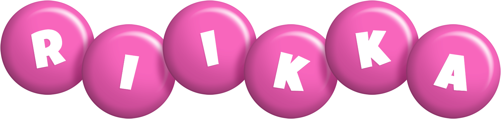 Riikka candy-pink logo