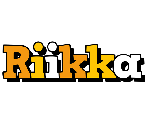 Riikka cartoon logo