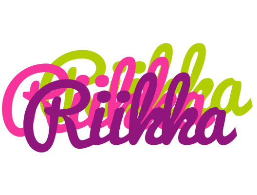 Riikka flowers logo