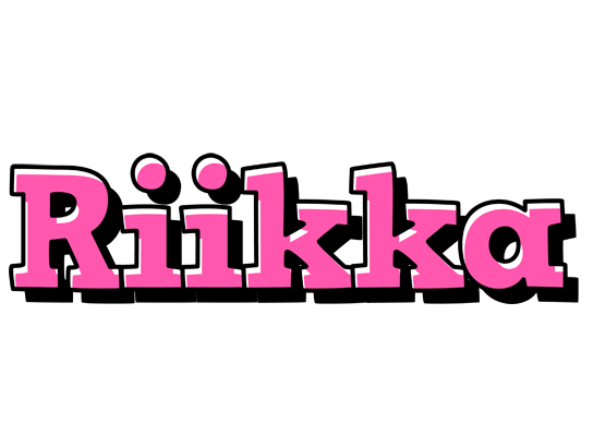 Riikka girlish logo