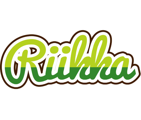 Riikka golfing logo