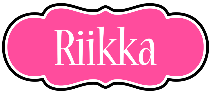 Riikka invitation logo