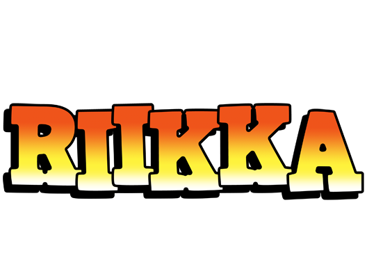 Riikka sunset logo