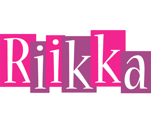 Riikka whine logo