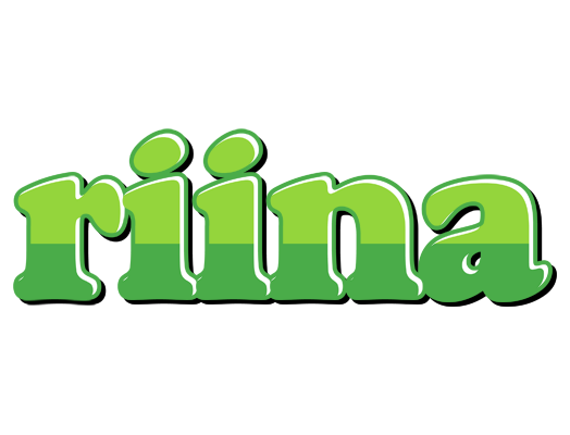 Riina apple logo