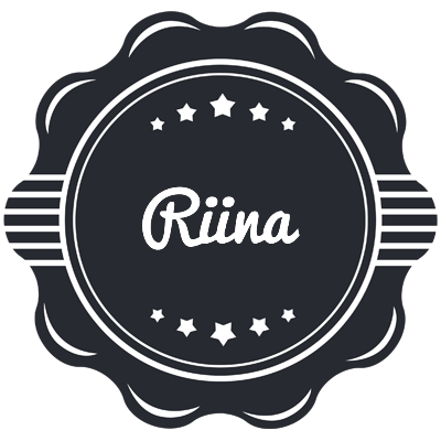 Riina badge logo