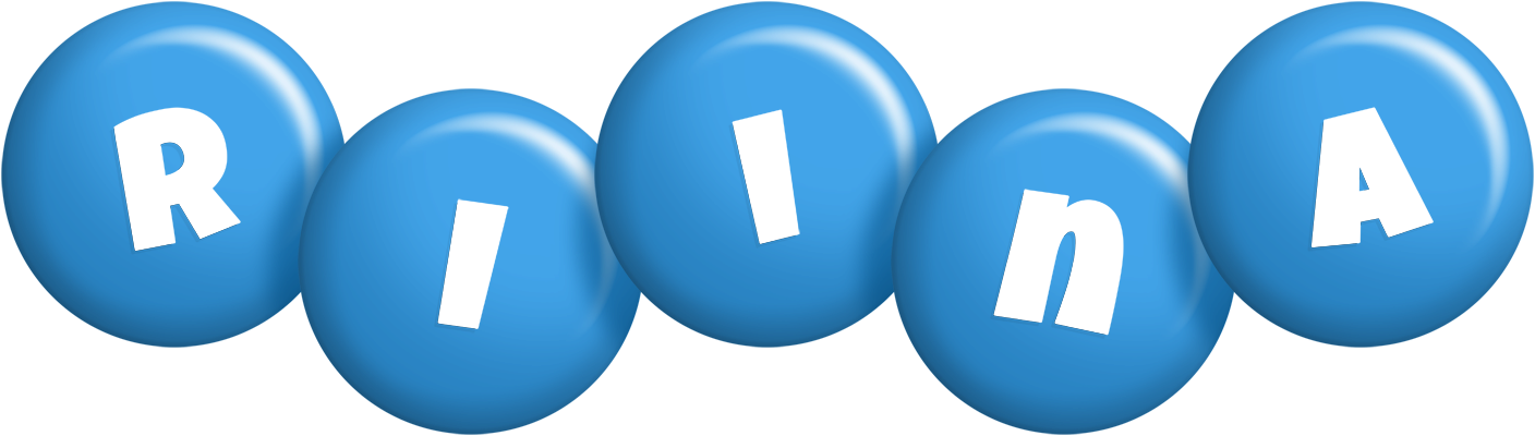 Riina candy-blue logo