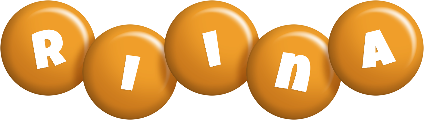 Riina candy-orange logo