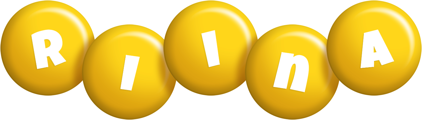 Riina candy-yellow logo