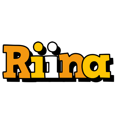 Riina cartoon logo