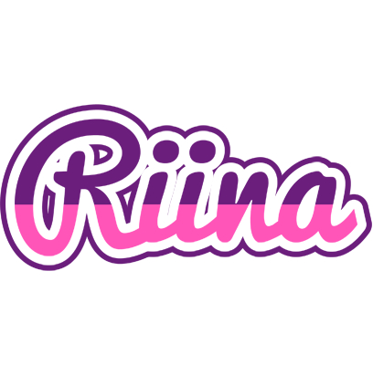 Riina cheerful logo