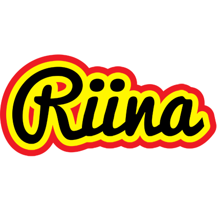 Riina flaming logo