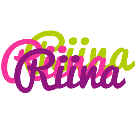 Riina flowers logo