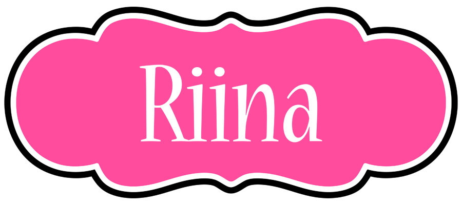 Riina invitation logo