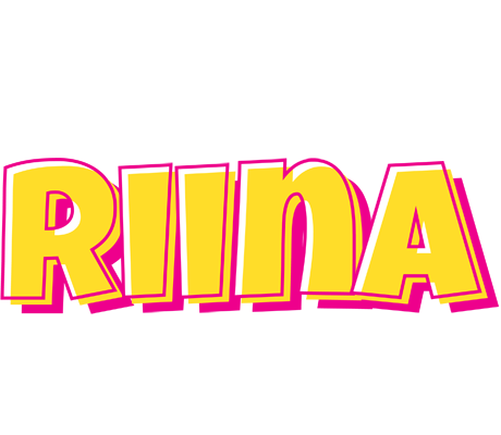 Riina kaboom logo