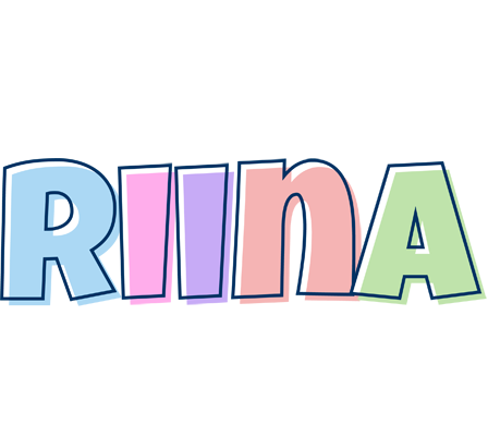 Riina pastel logo