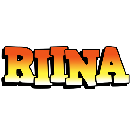 Riina sunset logo