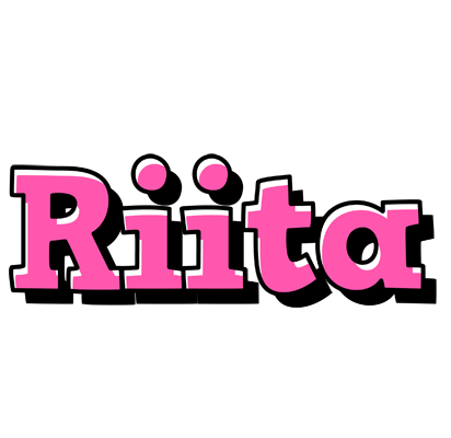 Riita girlish logo