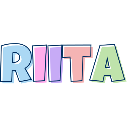 Riita pastel logo