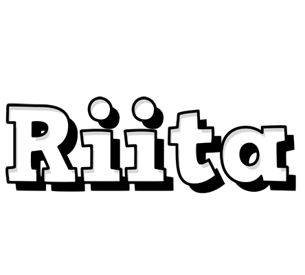 Riita snowing logo
